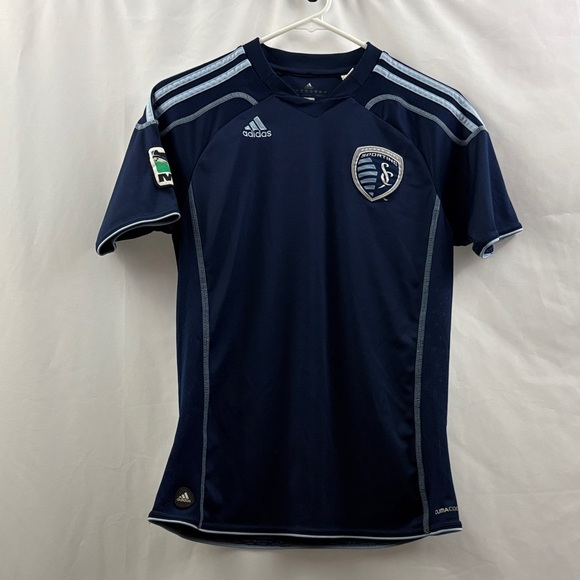 adidas Other - Kansas City Sporting Adidas Kids Youth Size Medium Soccer Jersey Futbol MLS